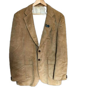 Levi’s Vintage Men’s Tan Corduroy Blazer Sports Coat Large